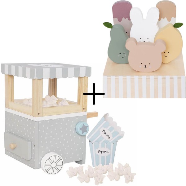 Popcorn und Eis Set Jabadabado