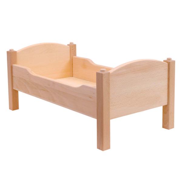 Puppenbett aus Buche Vollholz Puppenbett aus Buche Vollholz