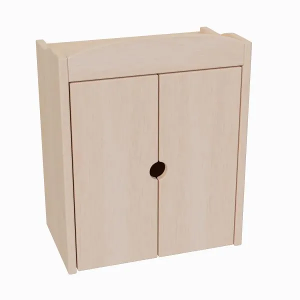 hochwertiger Puppenschrank Puppenkleiderschrank Holz- Holzspielzeug-Puppenmöbel-Kleiderschrank für Puppen-massive Ausführung hochwertiger Puppenschrank Puppenkleiderschrank Holz- Holzspielzeug-Puppenmöbel-Kleiderschrank für Puppen-massive Ausführung