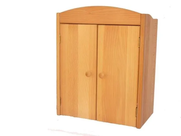 hochwertiger Puppenschrank Puppenkleiderschrank Holz- Holzspielzeug-Puppenmöbel-Kleiderschrank für Puppen-massive Ausführung hochwertiger Puppenschrank Puppenkleiderschrank Holz- Holzspielzeug-Puppenmöbel-Kleiderschrank für Puppen-massive Ausführung