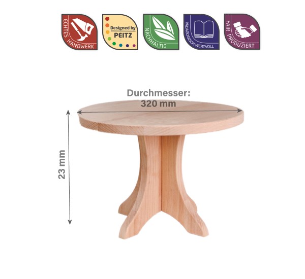Abmessungen Puppentisch Abmessungen Puppentisch