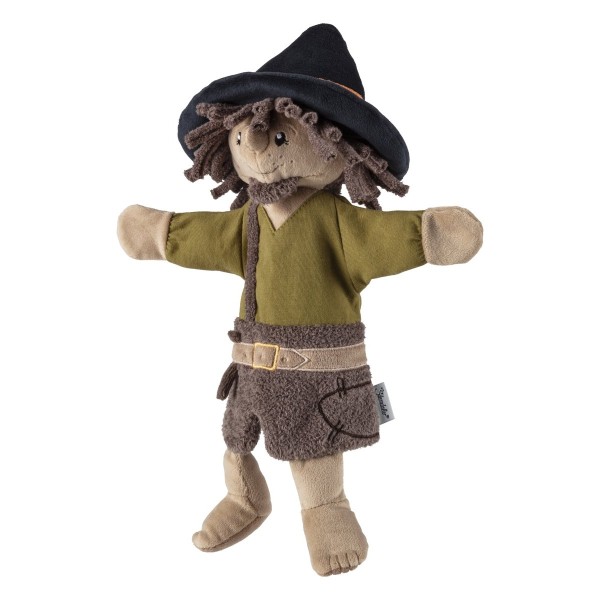 Sterntaler Handpuppe Räuber bunt mit Schlapphut und Zottelbart für das Kasperletheater