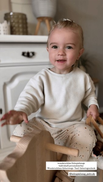 Schaukelpferd aus holz für Baby Kleinkinder Schaukelpferd aus holz für Baby Kleinkinder