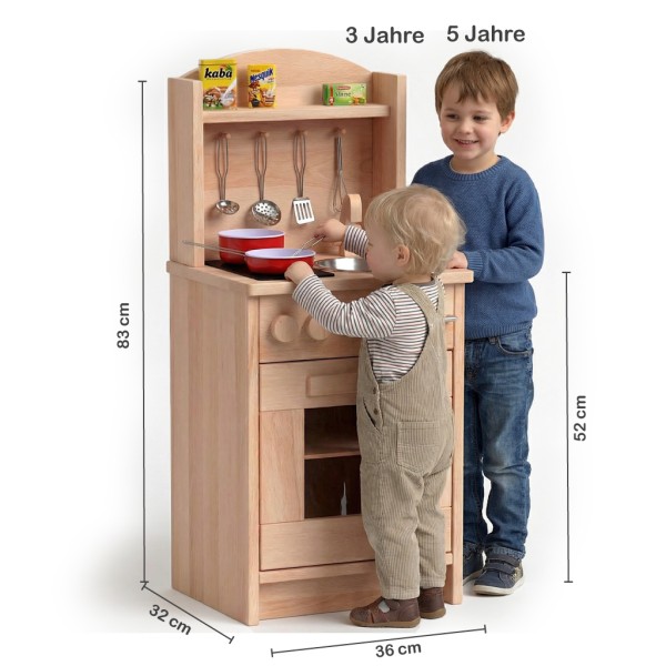 Kinder Küche Däumelinchen Abmessungen