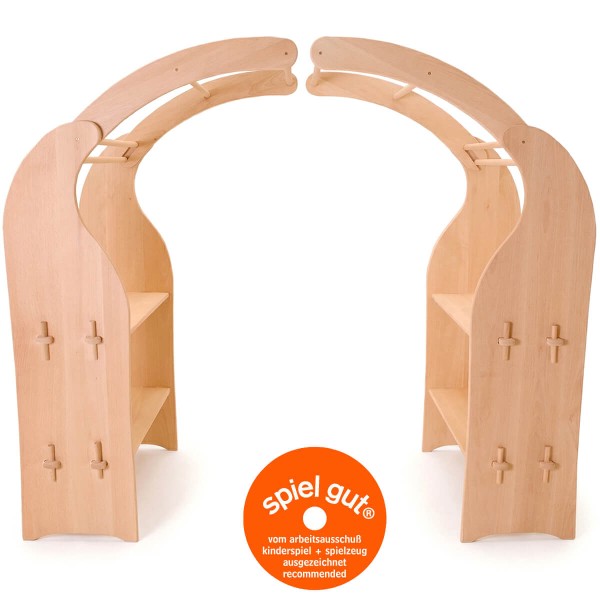 Spielständer Ben für Kleinkinder aus Massivholz