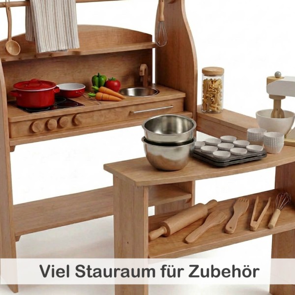 Spielständer - Viel Stauraum für Zubehör