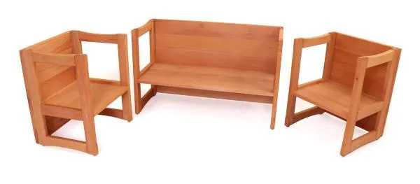 Sitzelemente für Zuhause oder im Kindergarten - massive Möbelkombi für jedes Kinderzimmer - Kinder-Stapel-Bank | Wende- / Sitzmöbel | Kindergarten-Bank - hochwertig und robust - ökologisch - nachhaltig Sitzelemente für Zuhause oder im Kindergarten - massive Möbelkombi für jedes Kinderzimmer - Kinder-Stapel-Bank | Wende- / Sitzmöbel | Kindergarten-Bank - hochwertig und robust - ökologisch - nachhaltig