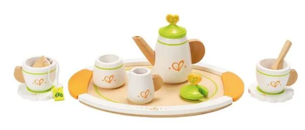Kinder-Teeservice – stilvoll und schickes Tee- und Kaffee-Service für Kinder – für das Kochen in der Kinder-Spielküche - nützliches Spielküchenzubehör