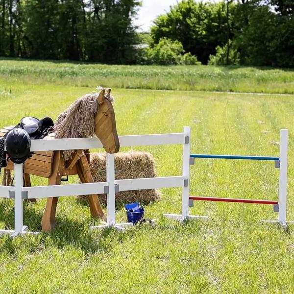 Kinder Weidenzaun mit Erweiterung