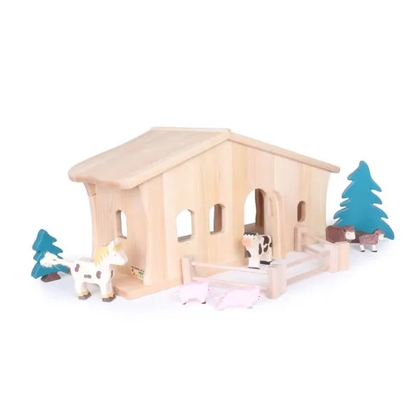 Weihnachtskrippe | Krippenstall | Holzkrippe | Kinder-Bauernhof Weihnachtskrippe | Krippenstall | Holzkrippe | Kinder-Bauernhof
