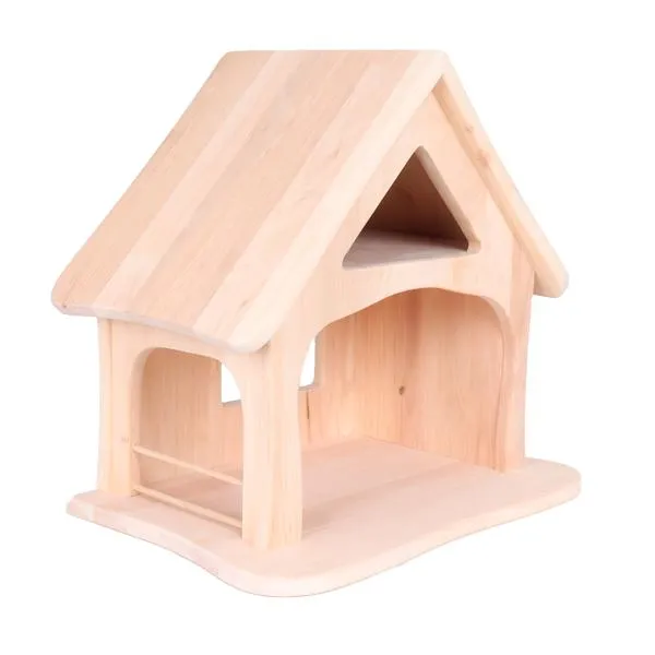 Holzkrippe | Weihnachtskrippe aus Massivholz | Kleiner Spielzeug-Bauernhof | Holzspielzeug Holzkrippe | Weihnachtskrippe aus Massivholz | Kleiner Spielzeug-Bauernhof | Holzspielzeug