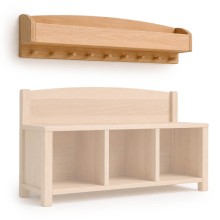 Garderobe für 3 Kinder