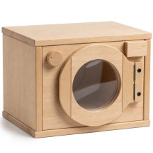 Waschmaschine Aufsatz - In massiver Buche Vollholz