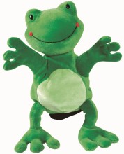 Frosch - Kindergartenbedarf – Kitabedarf – Kindergarten-Handpuppe – Spielhandpuppe – 5-Finger – Geburtstagsgeschenk – Weihnachtsgeschenk