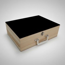 Holzkiste zum selbst bemalen