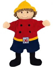 Feuerwehrmann von Sterntaler Handpuppe Theaterpuppe Fingerpuppe