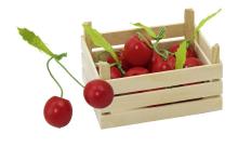 Kinder-Natur-Spielzeug! Spielzeug-Lebensmittel! Kaufladen-Zubehör! Kirschen