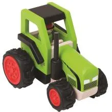 Kinderspielzeug Pintoy Traktor 88657 Trecker Holzspielzeug Kinderfahrzeug