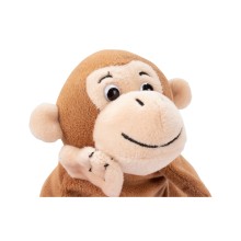 Weiche Handpuppe Affe als Stoffpuppe für das Puppentheater