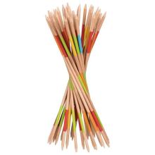 Riesen Mikado Gesellschaftsspiel Geburtstag Mitbringsel Holz farbenfroh öko bio