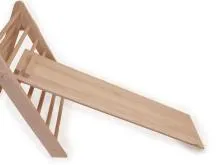 Rutsche für Kletterdreieck – Massivholz – stabiles Klettergerüst - Holz-Spielgerät – Aktiv-Spielzeug - gesund
