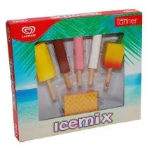 Kinderspielzeug Langnese-Eis-Creme – lecker – als nützliches Spielküchenzubehör oder für den Kaufladen als Kaufladenzubehör