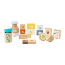Backzutaten-Set „fresh“ | Back Spiellebensmittel aus Holz für Kaufladen & Spielküche