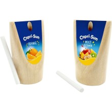 Capri-Sun Spielzeug Trinkpäckchen aus Holz für Kaufladen