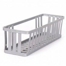 Tür-Körbchen als Getränkehalter für Kinderküche freigestellt – praktisches Zubehör für Spielküchen und Spielzeugschränke