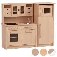 Hänsel Kinderküche Set mit Mikrowelleund Beistellschrank