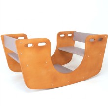 Holz Kinder Wippe als Schiffschaukel für Garten und Indoor Nutzung