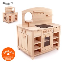 Kinderküche Cinderella aus Buche Vollholz
