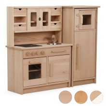 Hänsel Kinderküche Set mit Mikrowelleund Beistellschrank