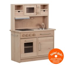 Kinder Spielküche Gretel aus Buche Vollholz - Kita Variante