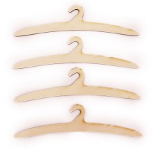 Kleiderbügel Set für den Puppenschrank