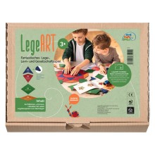 Verpackung des LegeART Legespiels ab 3 Jahren