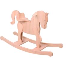 Schaukelpferd aus Holz Kinder-Schaukelpferd