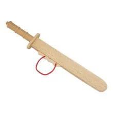 Holzschwert aus Vollholz 60 cm lang Holzspielzeug Schwert Ritter Blade 