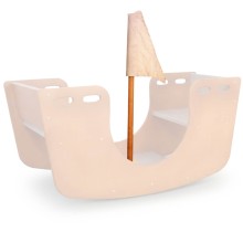 Segelstange Kinderwippe Schiffschaukel Segelmast öko kinderfreundlich