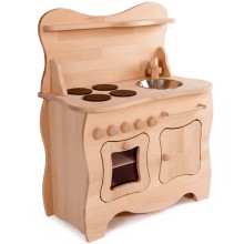 Spielküche ab 1 Jahr Holz natur Schneewittchen Edition