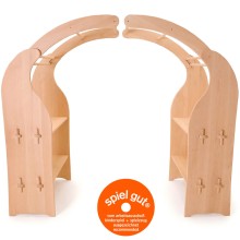 Spielständer Ben für Kleinkinder aus Massivholz