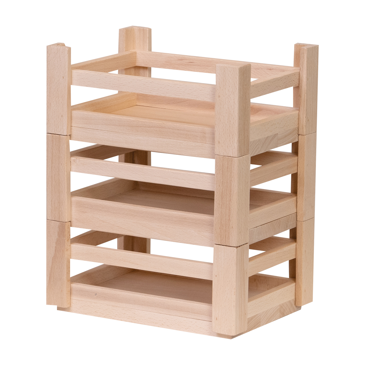 Holzkiste - Stiege 3er Set